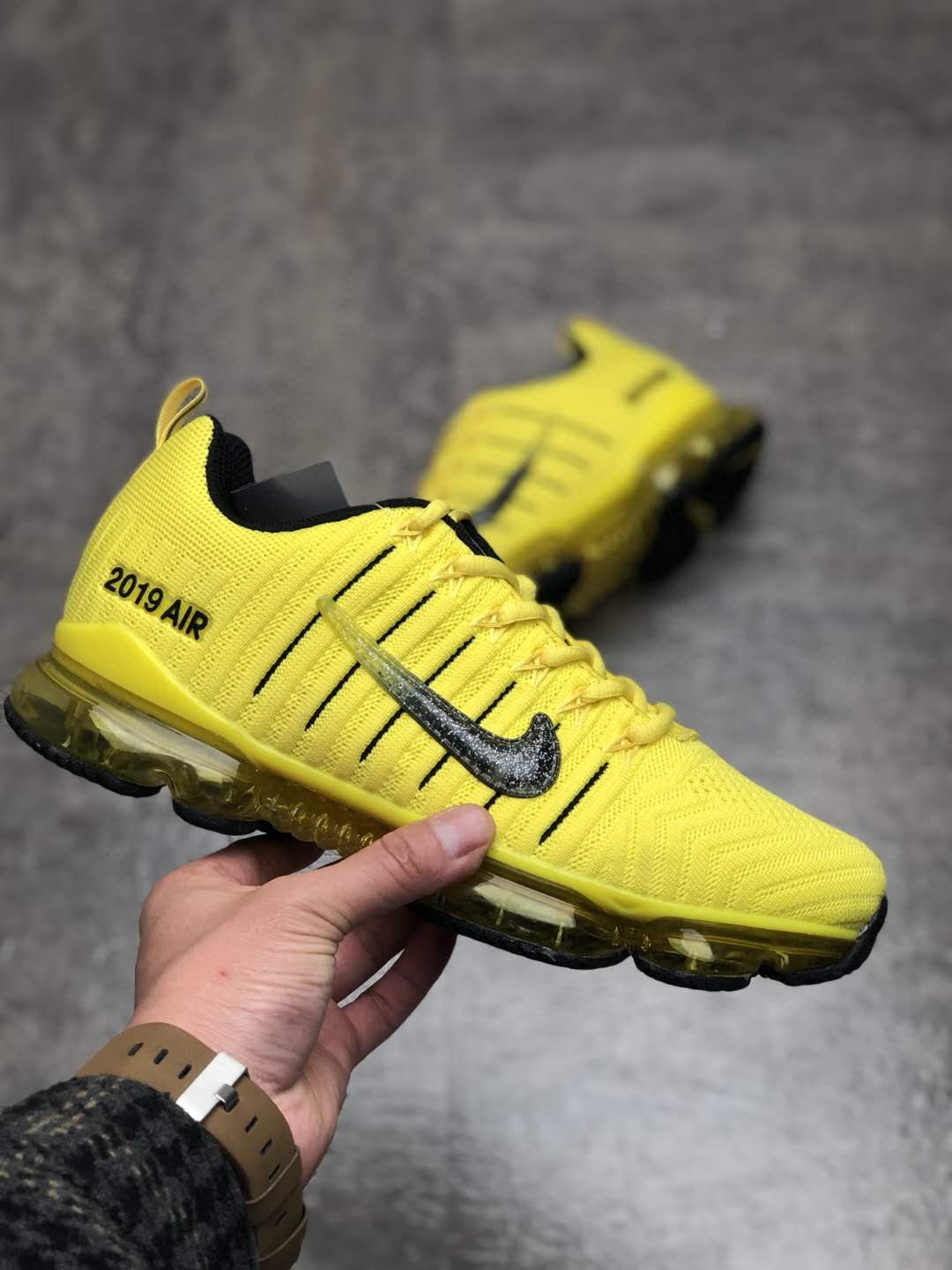 Nike Air Ferrari I 2019 Yellow Black Shoes
